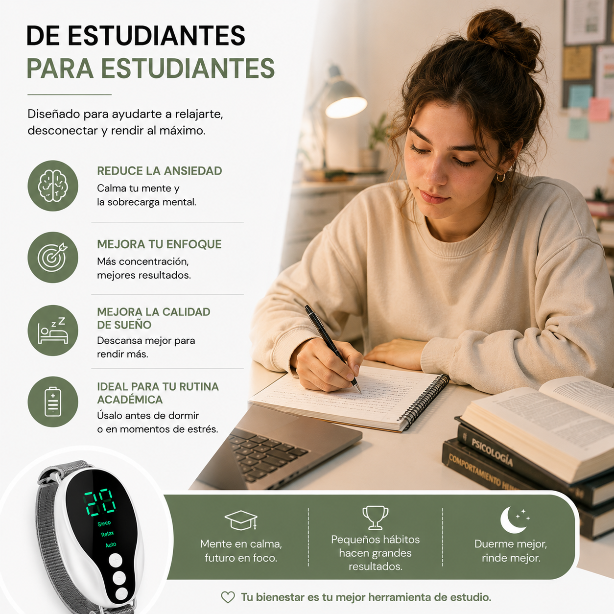 Dispositivo de Relajación y Sueño